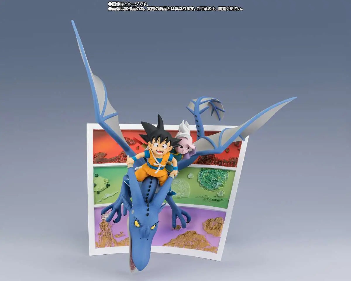 DRAGON BALL DAIMA SON GOKU MINI & SUPREME KAI MINI WELCOME FIGUARTS ZERO BANDAI