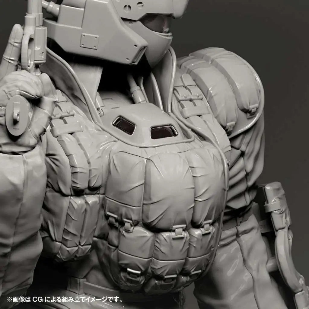 PATLABOR INGRAM REACTIVE ARMOR #1 ARTPLA MODEL KIT KAIYODO