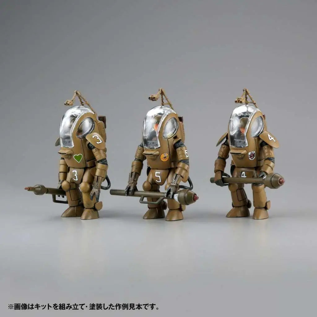 MASCHINEN KRIEGER BREMEN PKA 3 PCS SET ARTPLA MODEL KIT KAIYODO