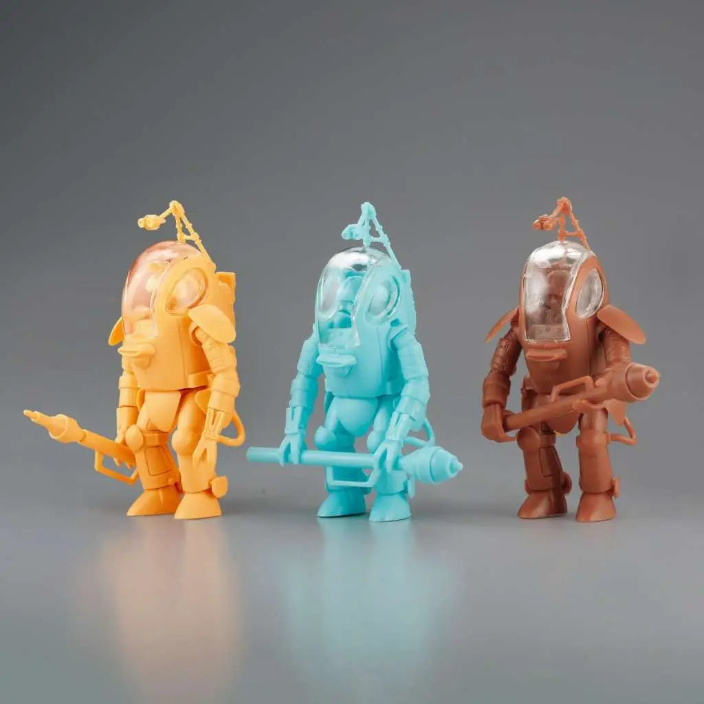 MASCHINEN KRIEGER P.K.APE P.K.A. 3 PCS SET ARTPLA MODEL KIT KAIYODO