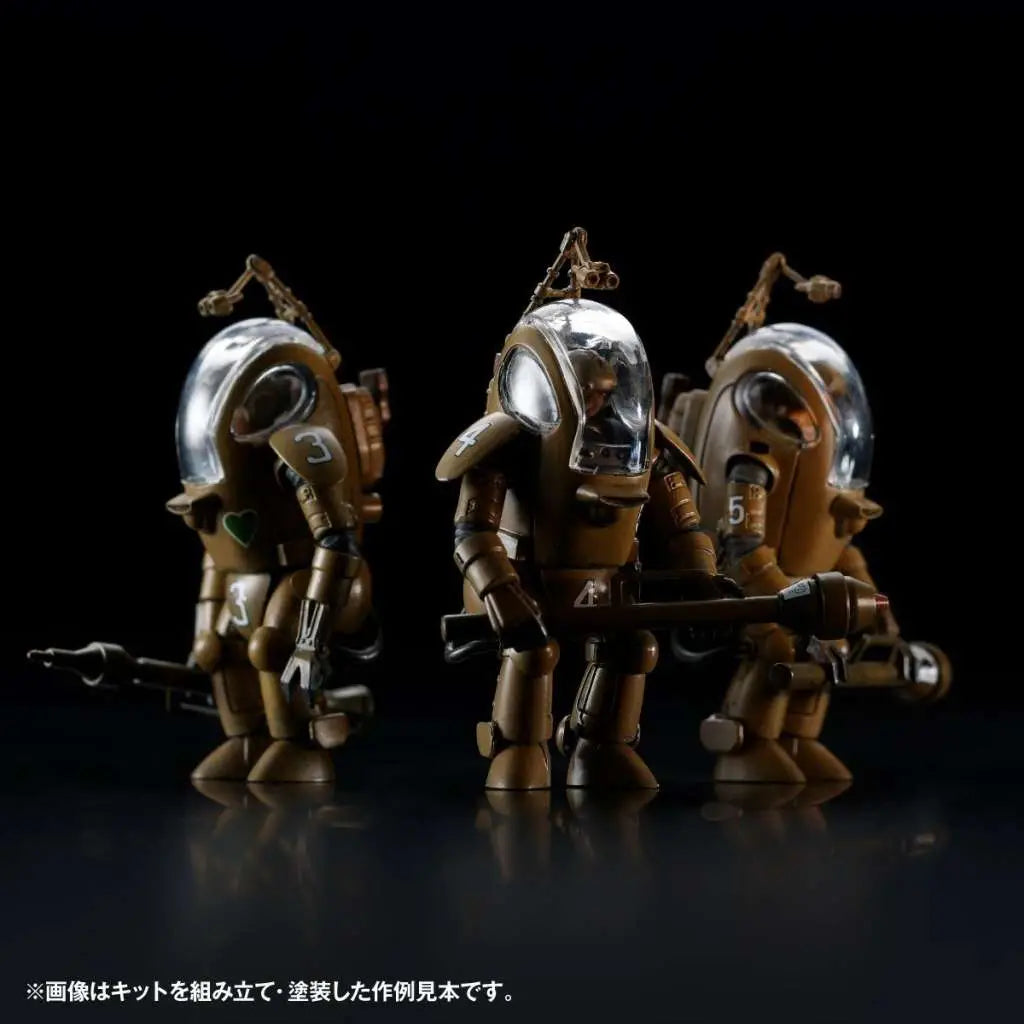 MASCHINEN KRIEGER P.K.APE P.K.A. 3 PCS SET ARTPLA MODEL KIT KAIYODO