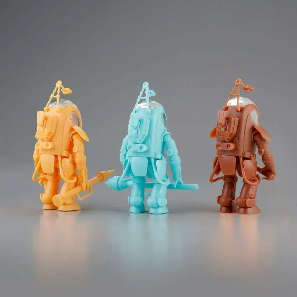 MASCHINEN KRIEGER P.K.APE P.K.A. 3 PCS SET ARTPLA MODEL KIT KAIYODO