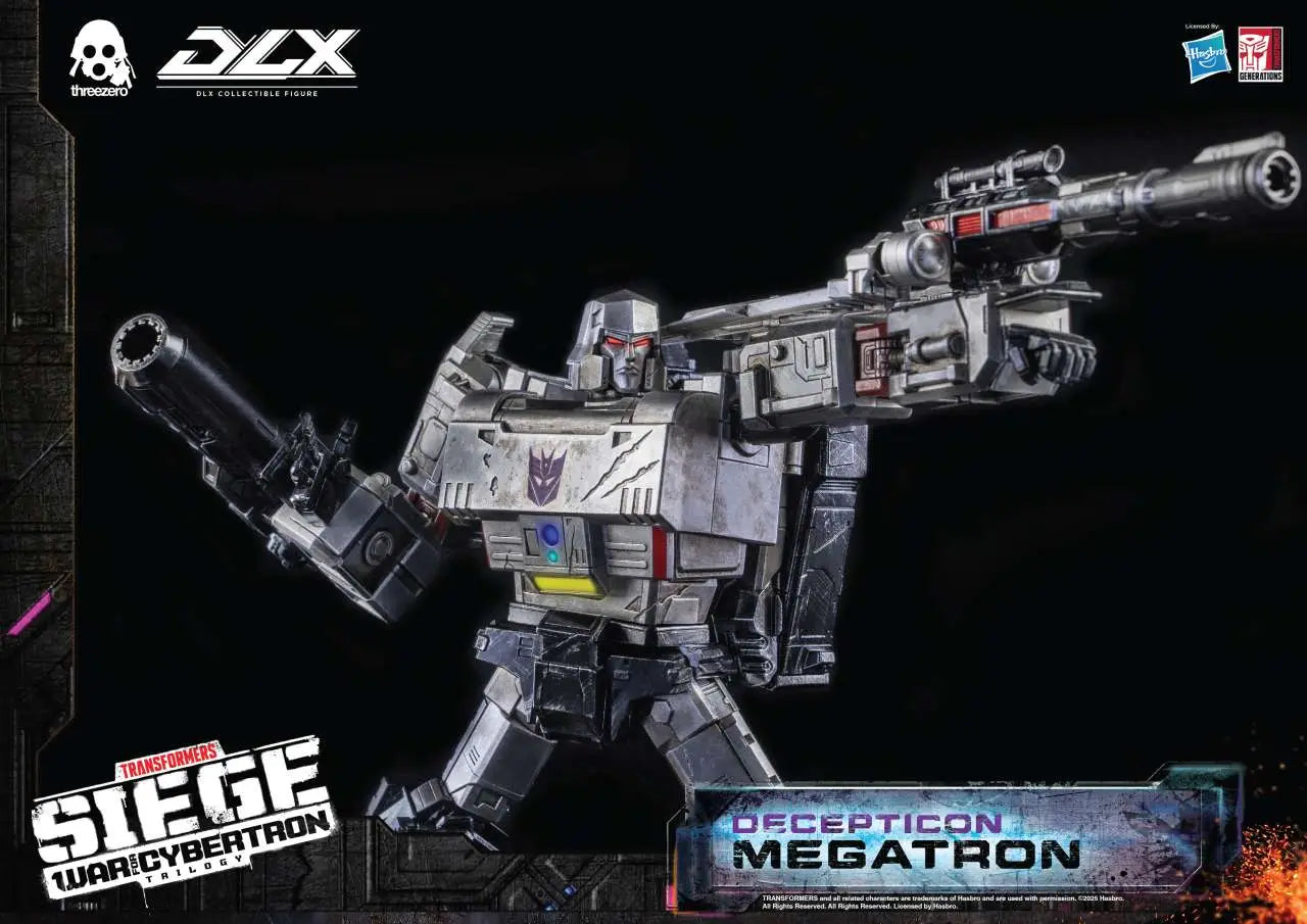 TRANSFOEMERS WAR FOR CYBERTRON TRILOGY DLX MEGATRON THREEA TOYS/THREEZERO