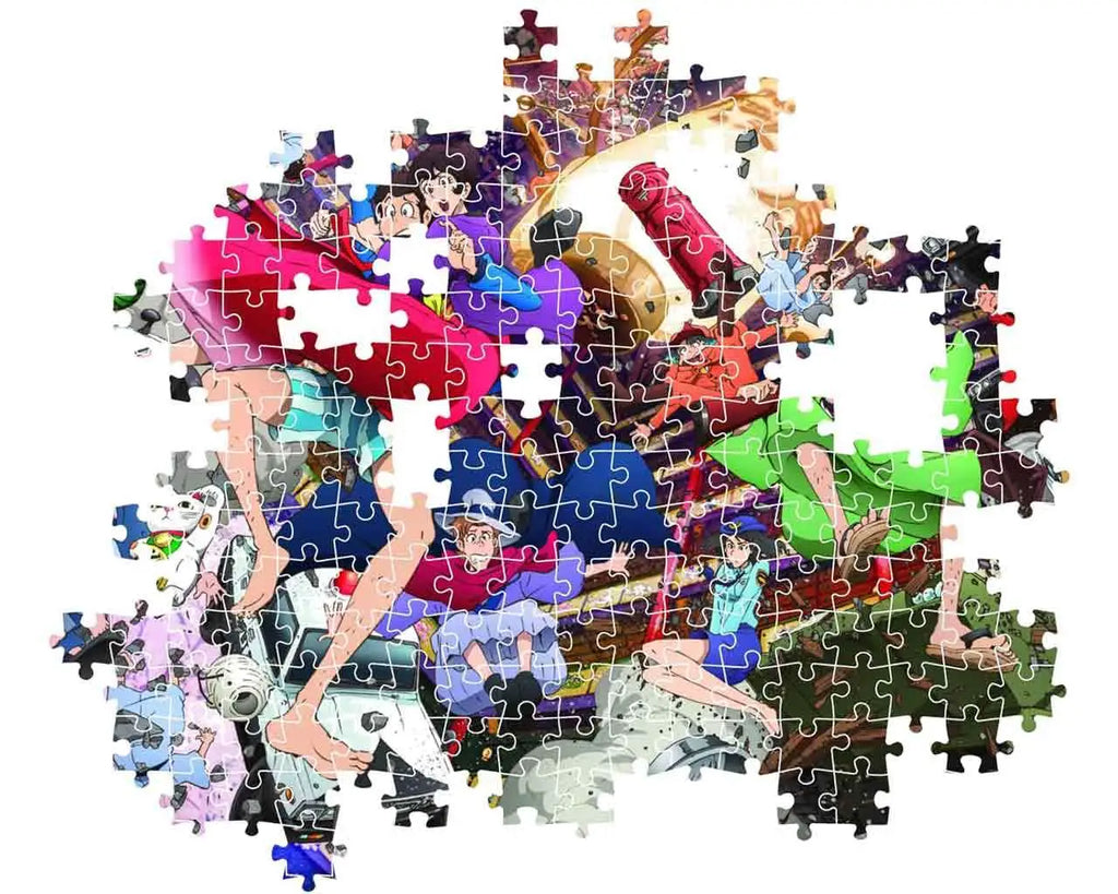 ANIME PUZZLE COLLECTION LUPIN THE 3RD EXPLOSION JIGSAW PUZZLE 1500 PCS Clementoni