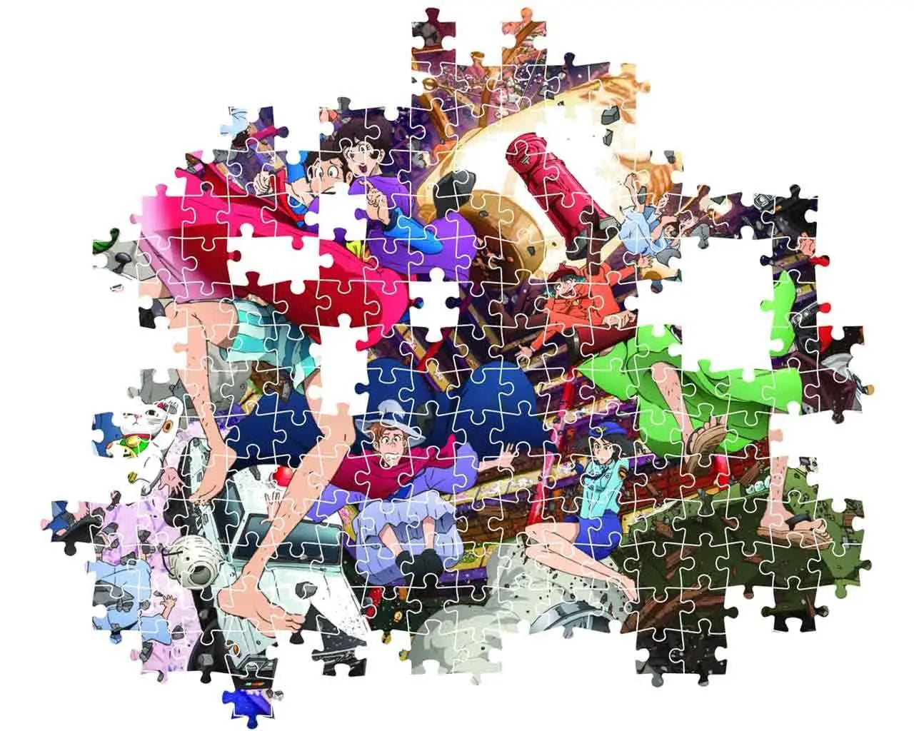 ANIME PUZZLE COLLECTION LUPIN THE 3RD EXPLOSION JIGSAW PUZZLE 1500 PCS Clementoni