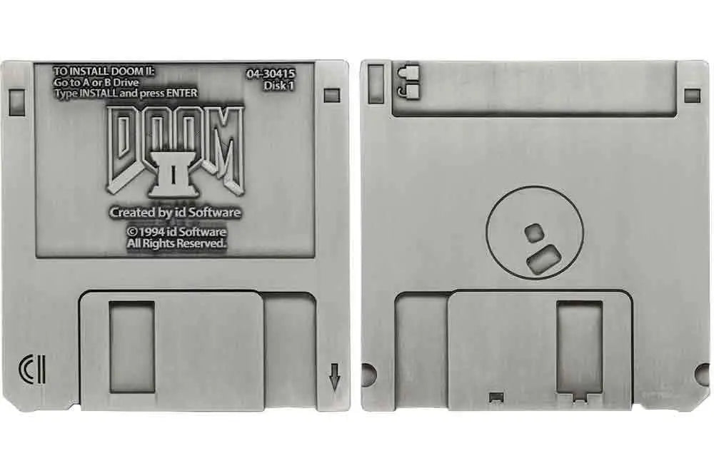 DOOM 2 FLOPPY DISK LIMITED EDITION REPLICA FANATTIK