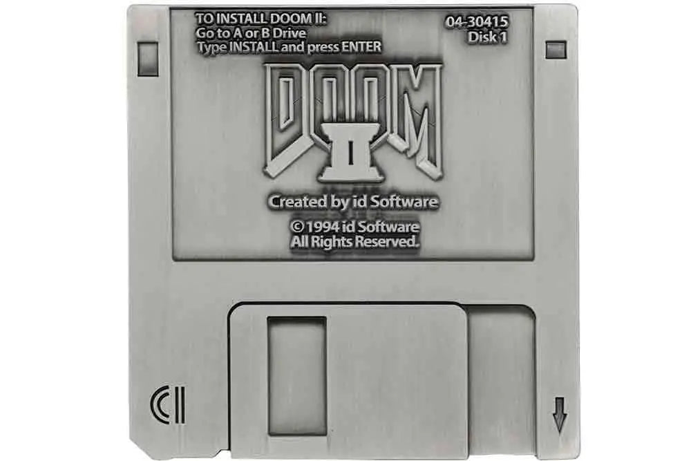 DOOM 2 FLOPPY DISK LIMITED EDITION REPLICA FANATTIK