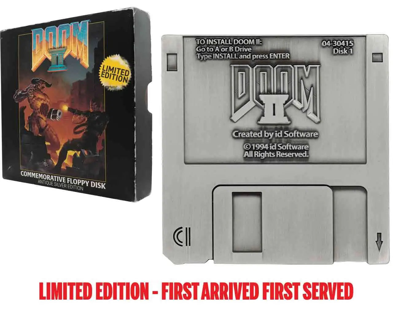 DOOM 2 FLOPPY DISK LIMITED EDITION REPLICA FANATTIK