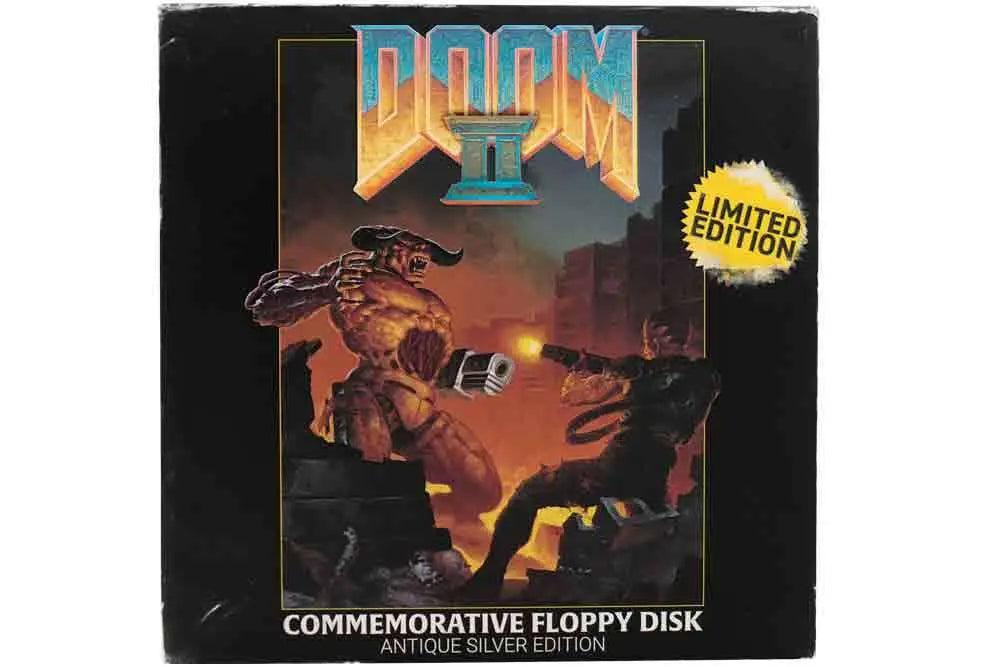 DOOM 2 FLOPPY DISK LIMITED EDITION REPLICA FANATTIK