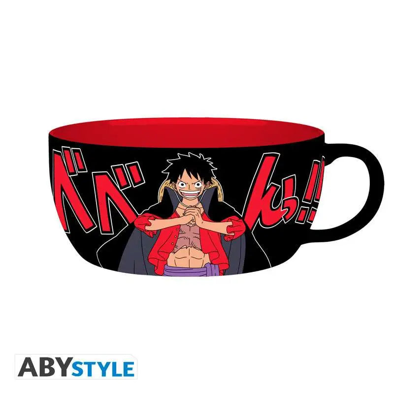 ONE PIECE LUFFY BREAKFAST SET MUG & BOWL Abystyle Studio