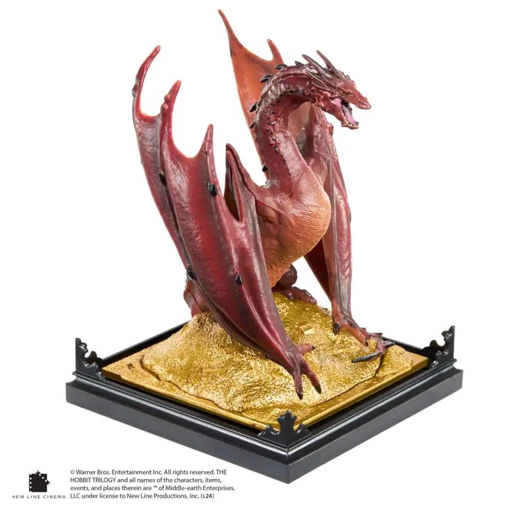 THE HOBBIT SMAUG DIORAMA NOBLE COLLECTIONS