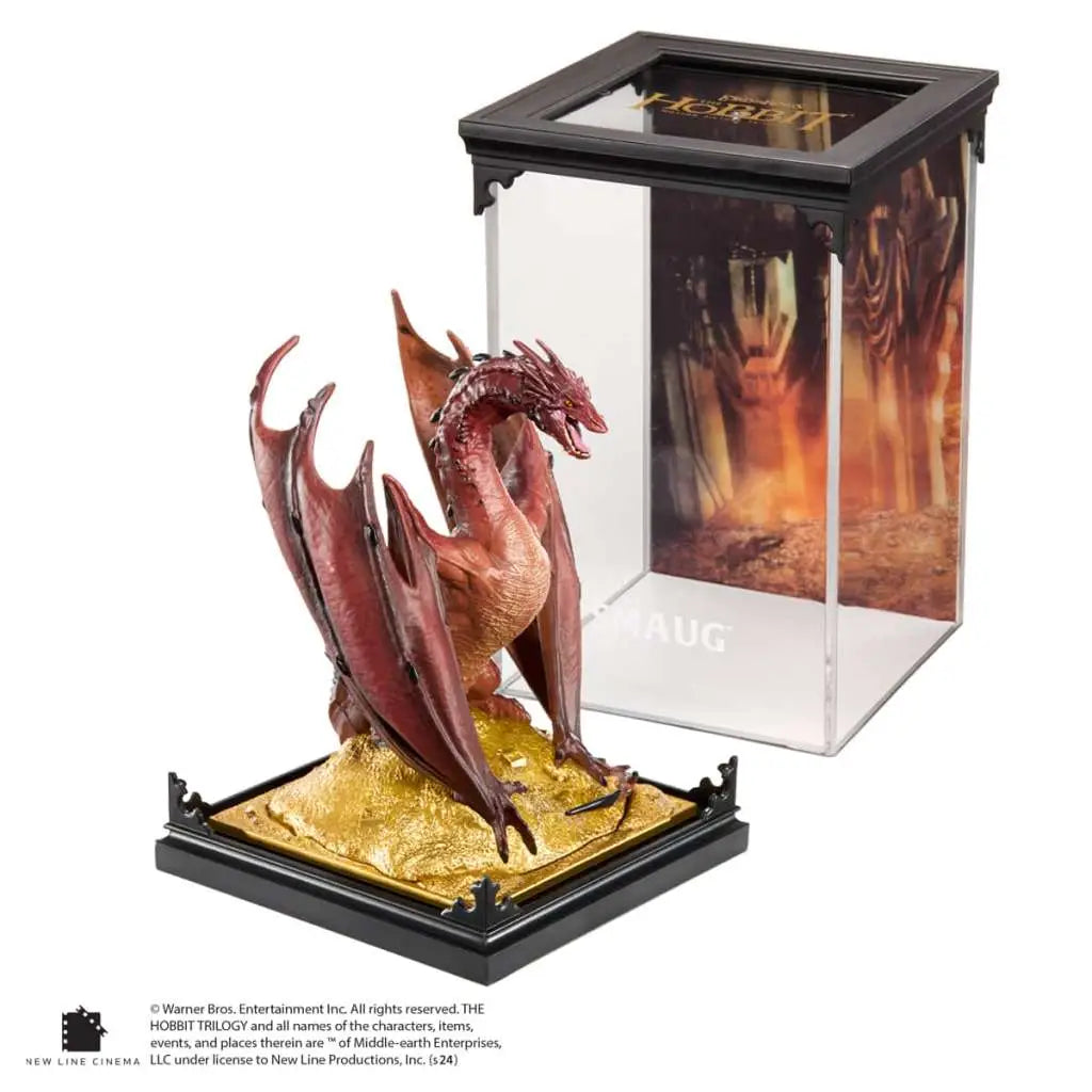 THE HOBBIT SMAUG DIORAMA NOBLE COLLECTIONS
