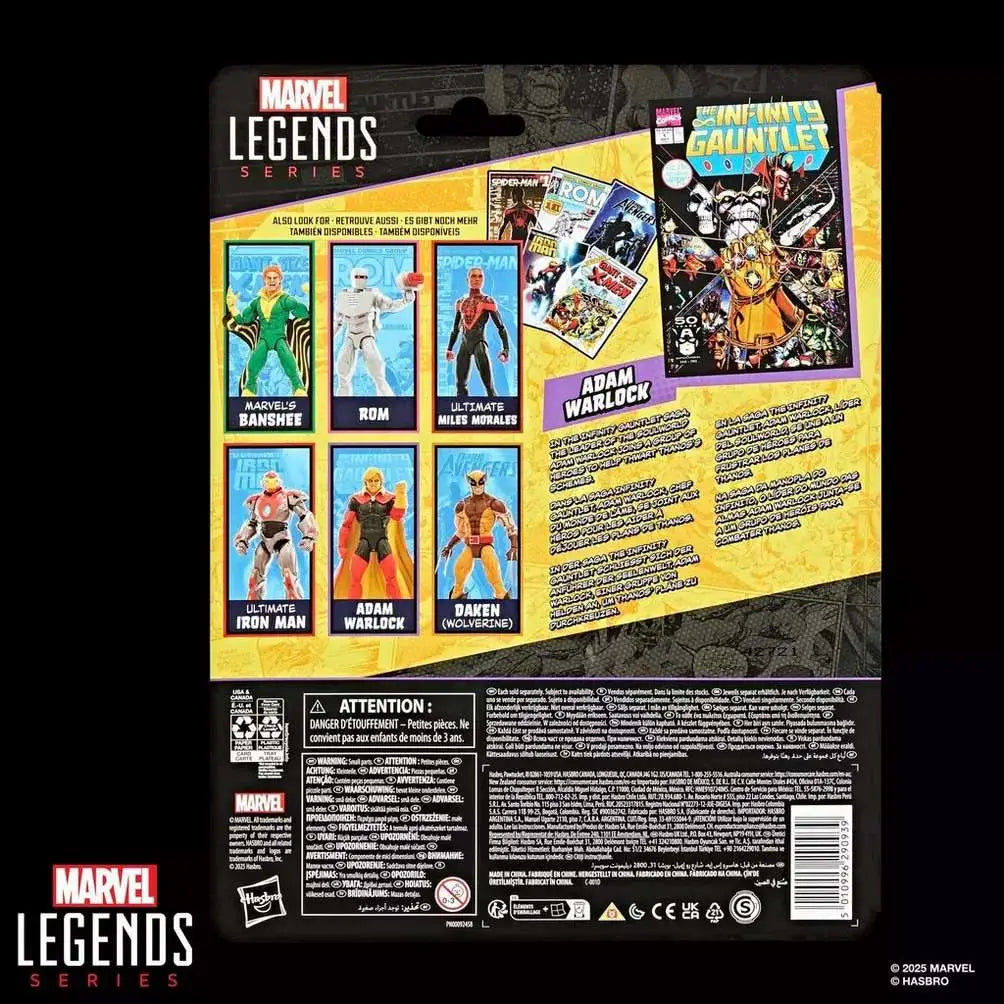 MARVEL LEGENDS MINI COMICS ADAM WARLOCK ACTION FIGURE HASBRO