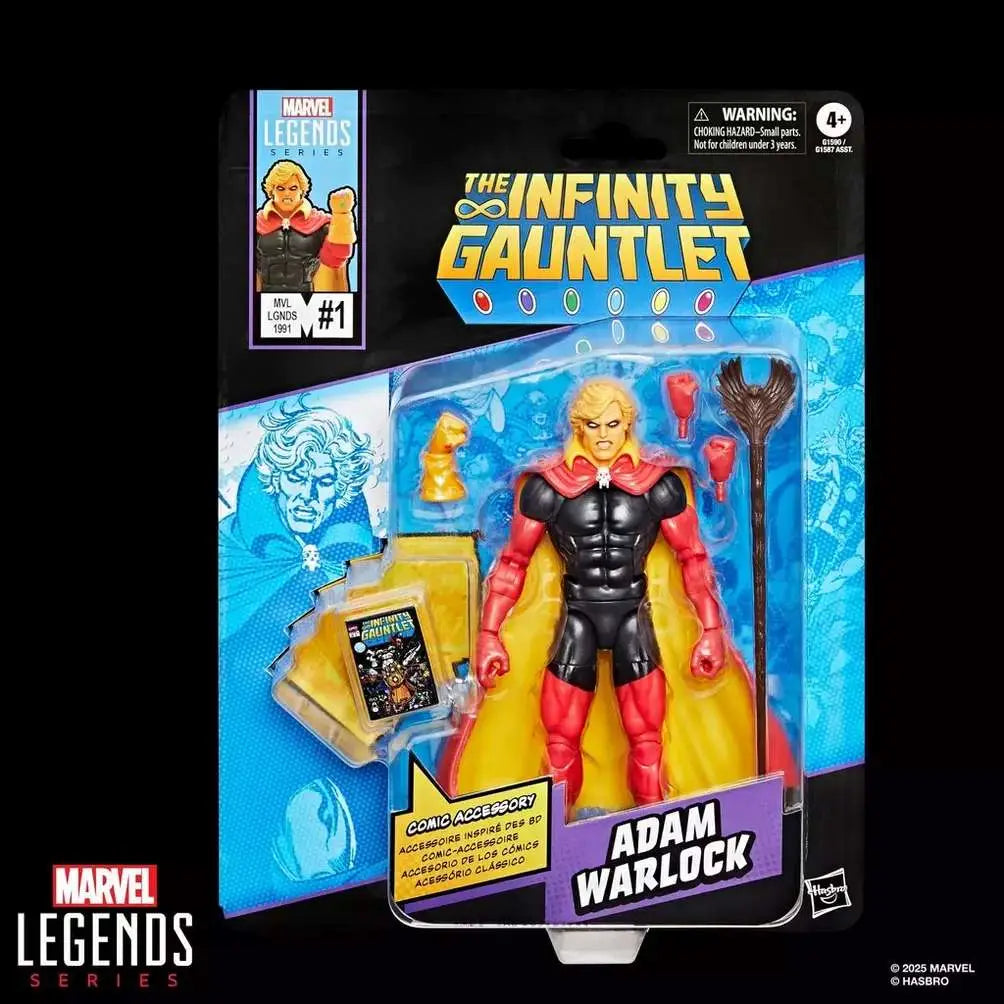 MARVEL LEGENDS MINI COMICS ADAM WARLOCK ACTION FIGURE HASBRO