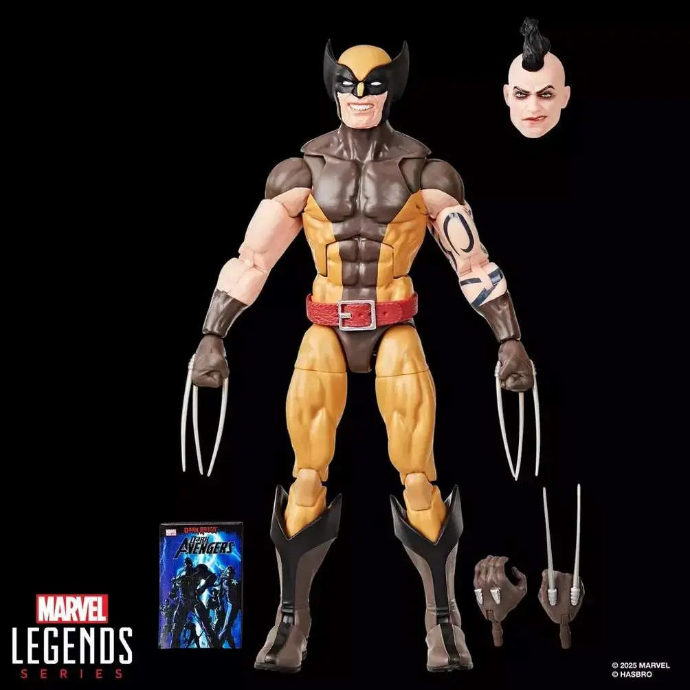 MARVEL LEGENDS MINI COMICS DAKEN WOLVERINE ACTION FIGURE HASBRO