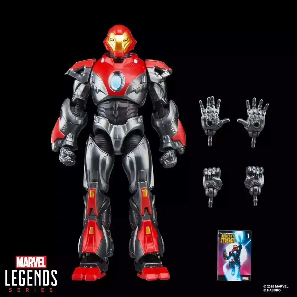 MARVEL LEGENDS MINI COMICS ULTIMATE IRON MAN ACTION FIGURE HASBRO