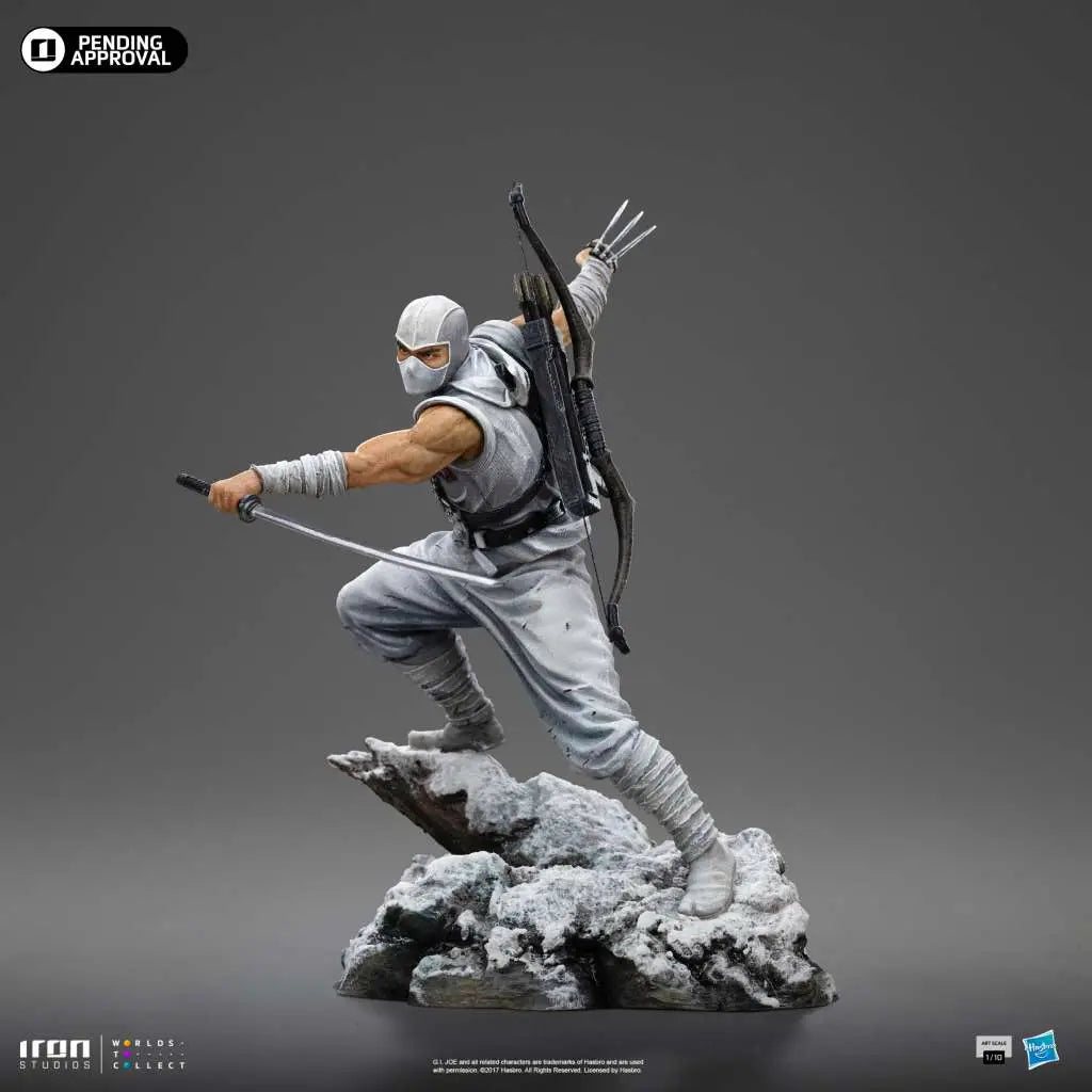 G.I JOE STORM SHADOW 1/10 STATUE IRON STUDIOS