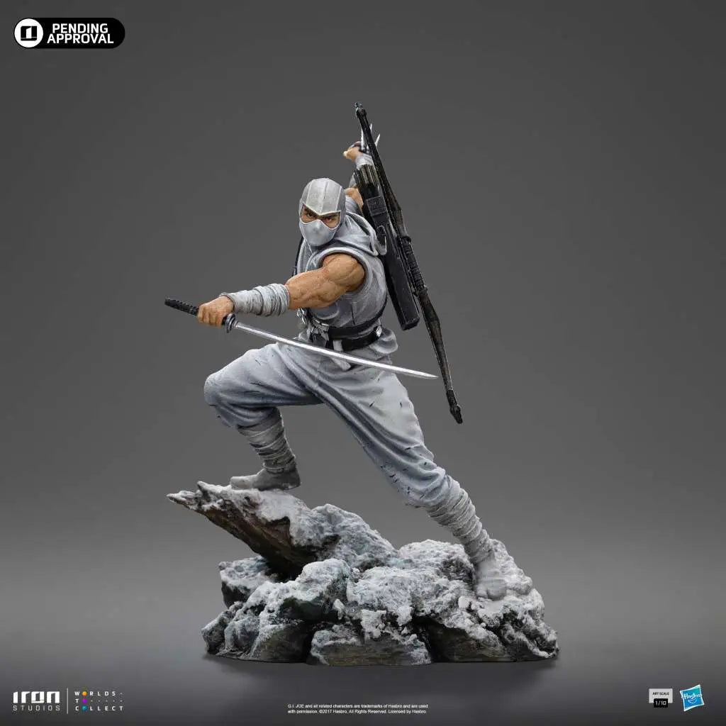 G.I JOE STORM SHADOW 1/10 STATUE IRON STUDIOS