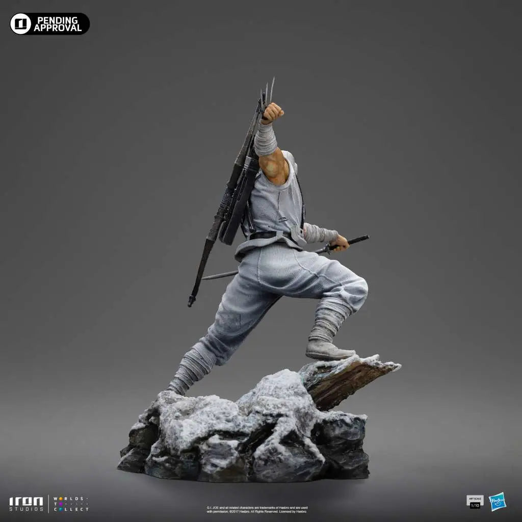 G.I JOE STORM SHADOW 1/10 STATUE IRON STUDIOS