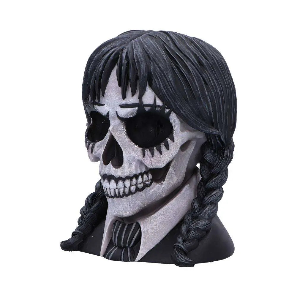 DARK GLARE GOTHIC SCHOOL GIRL SKULL NEMESIS NOW