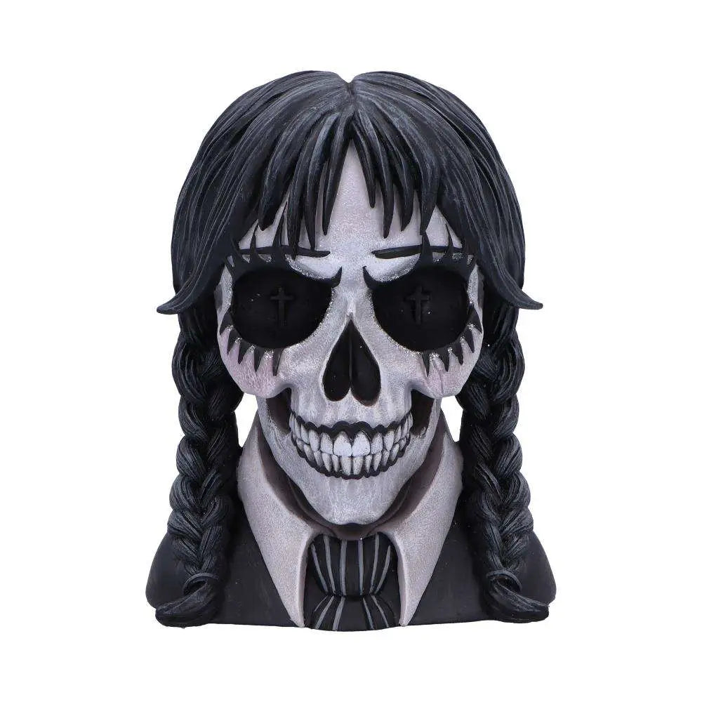 DARK GLARE GOTHIC SCHOOL GIRL SKULL NEMESIS NOW