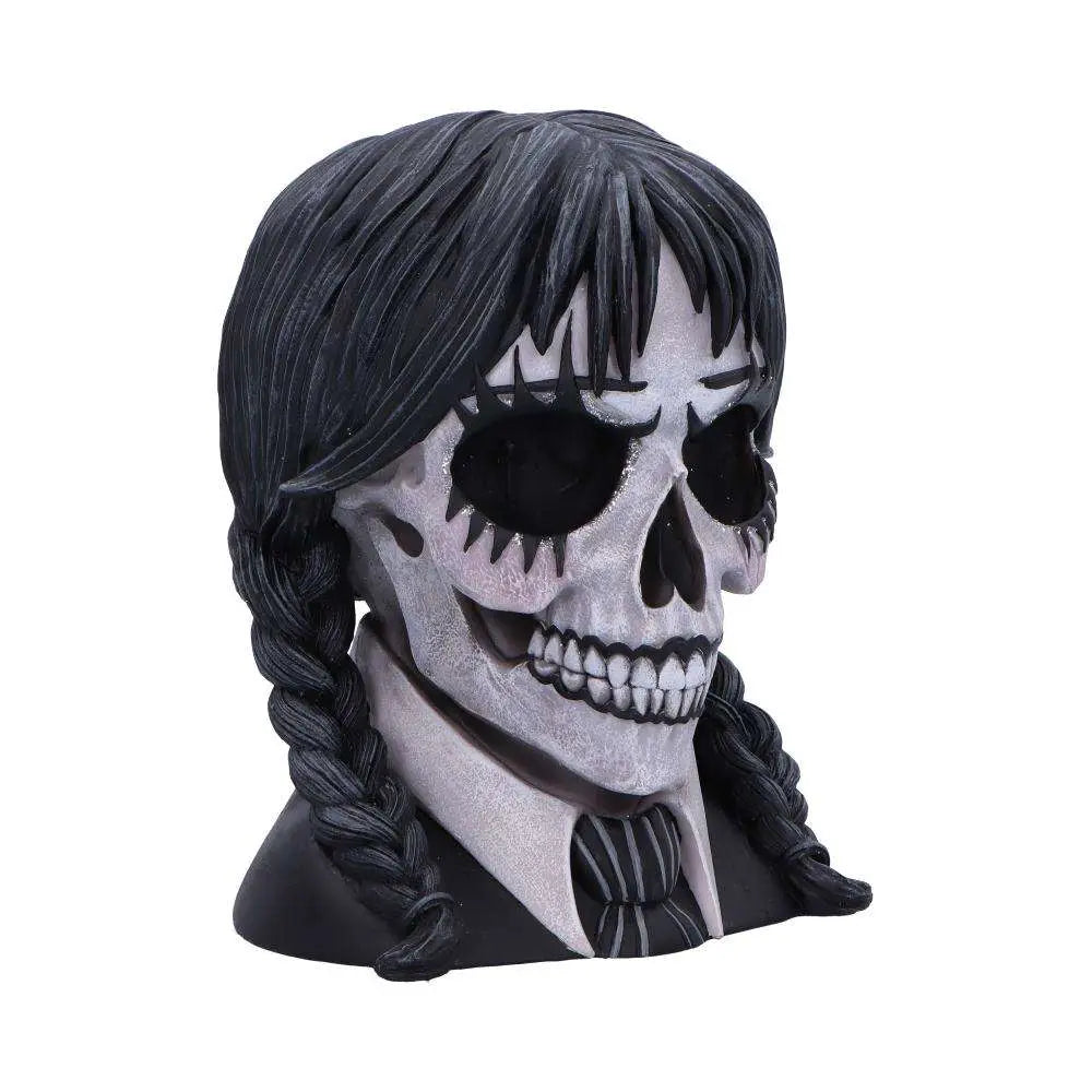 DARK GLARE GOTHIC SCHOOL GIRL SKULL NEMESIS NOW