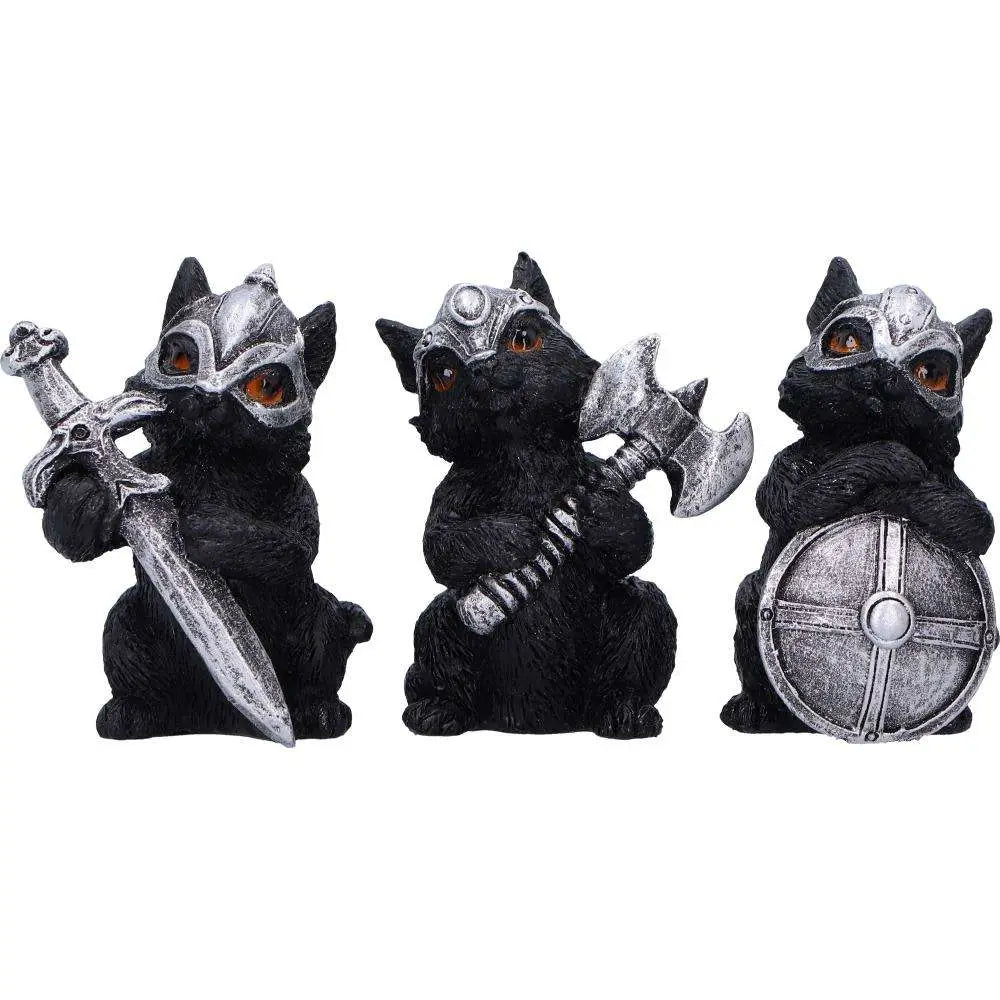 CAT CRUSADERS (SET OF 6) NEMESIS NOW