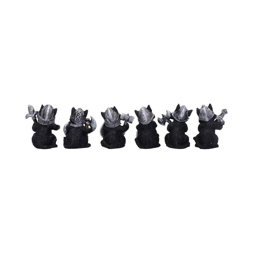 CAT CRUSADERS (SET OF 6) NEMESIS NOW