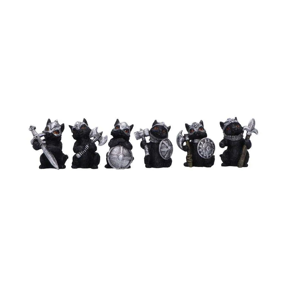 CAT CRUSADERS (SET OF 6) NEMESIS NOW