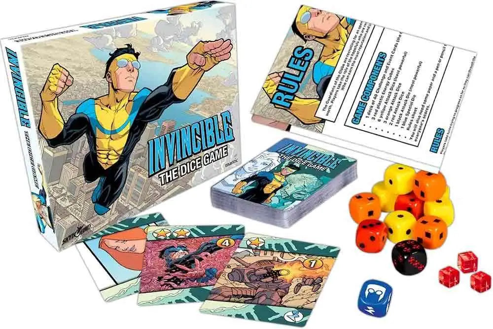 INVINCIBLE THE DICE GAME MANTIC