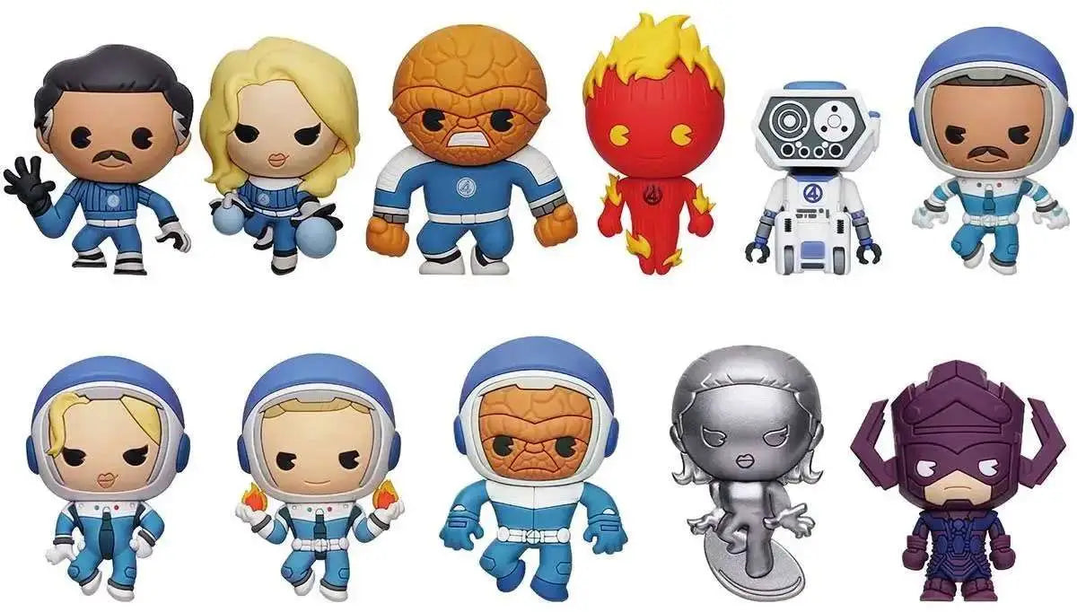 FANTASTIC FOUR MOVIE BAG CLIP DISLAY 24 MONOGRAM