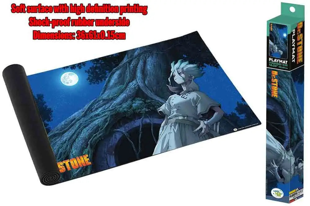 DR STONE PLAYMAT FULL MOON DON T PANIC GAMES