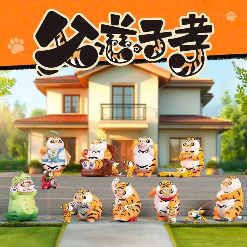 ALEXANDER THE TIGER ROARING LOVE BLIND BOX DISPLAY 8 FUNISM