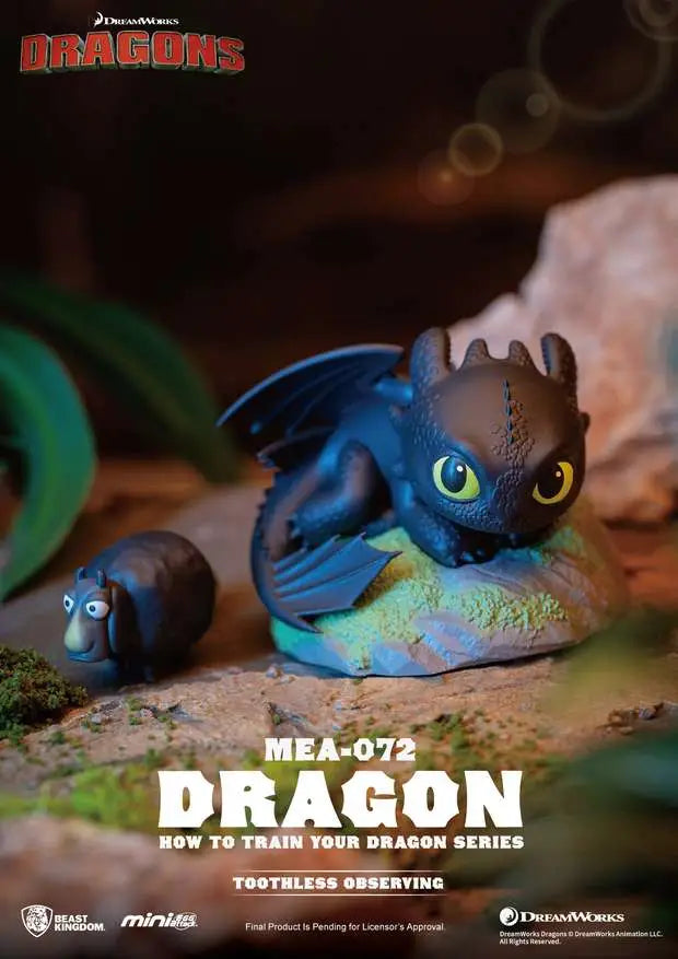 MINI EGG ATTACK HOW TO TRAIN YOUR DRAGON BLIND BOX DISPLAY 6 BEAST KINGDOM