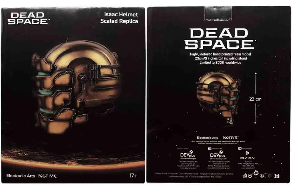 DEAD SPACE ISAAC HELMET SCALED REPLICA FANATTIK