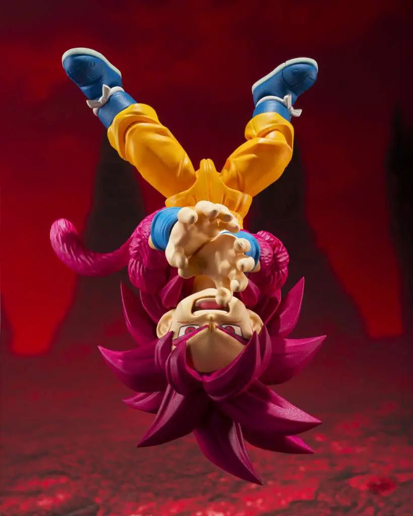 DRAGON BALL DAIMA SON GOKU MINI SUPER SAIYAN 4 SHF BANDAI