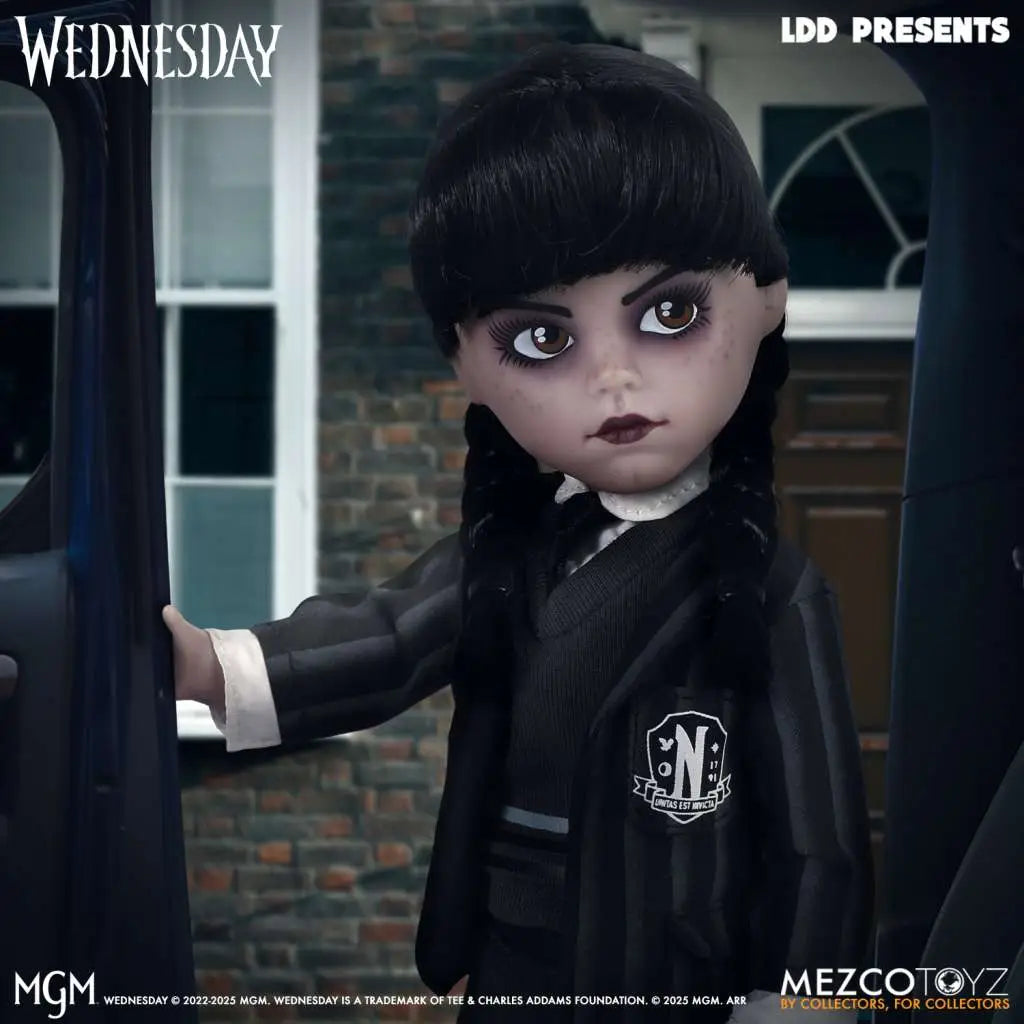 LDD PRESENTS WEDNESDAY NEVERMORE ACADEMY UNIFORM MEZCO TOYS