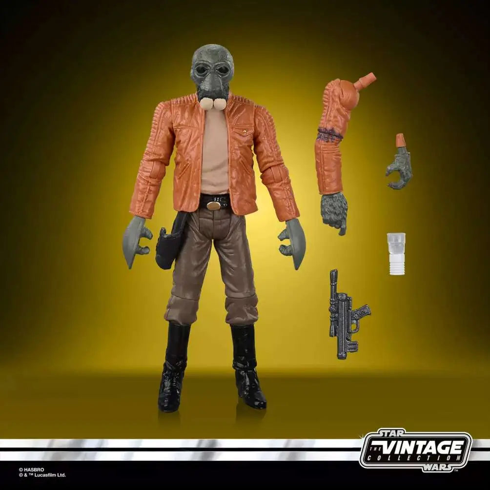 STAR WARS VINTAGE A NEW HOPE PONDA BABA ACTION FIGURE HASBRO