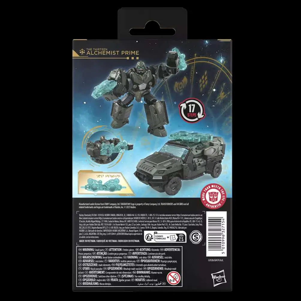 TRANSFORMERS AGE OF THE PRIMES ALCHEMIST PRIME ACTION FIGURE HASBRO