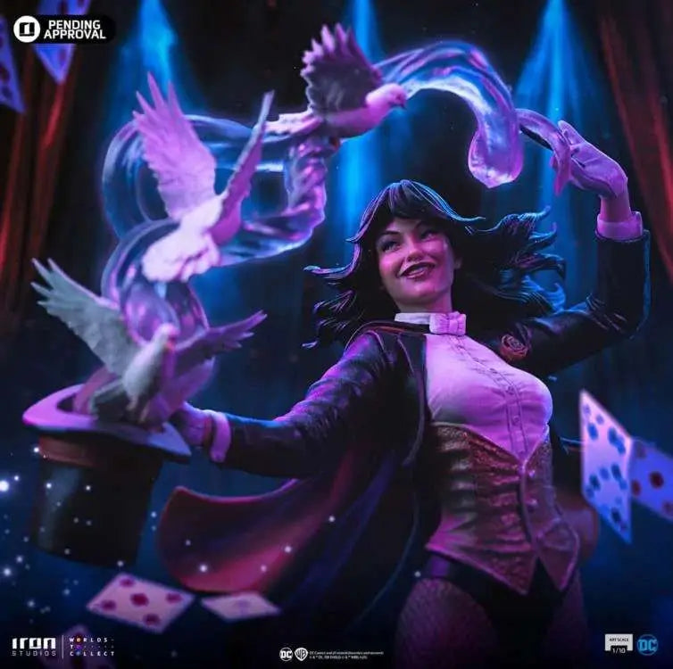 DC COMICS ZATANNA 1/10 STATUE IRON STUDIOS