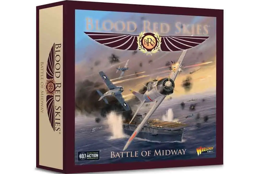 BLOOD RED SKIES THE BATTLE OF MIDWAY STARTER SET ENGLISH WARLORD GAMES