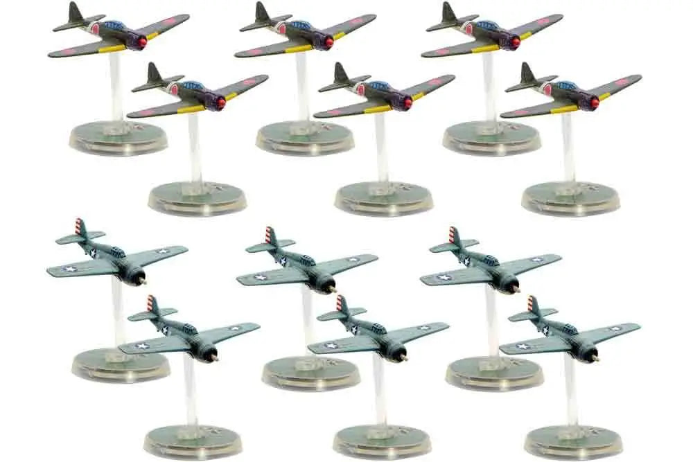 BLOOD RED SKIES THE BATTLE OF MIDWAY STARTER SET ENGLISH WARLORD GAMES