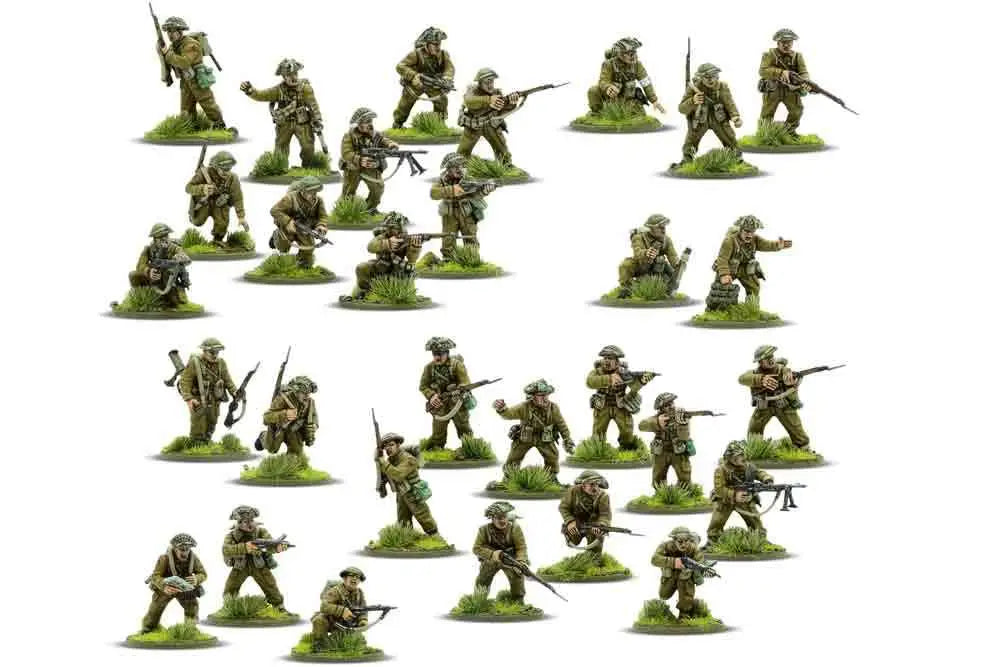 BOLT ACTION BRITISH & CANADIAN ARMY INFANTRY 1943 45 WARLORD GAMES