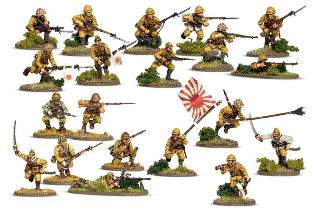 BOLT ACTION JAPANESE INFANTRY WARLORD GAMES