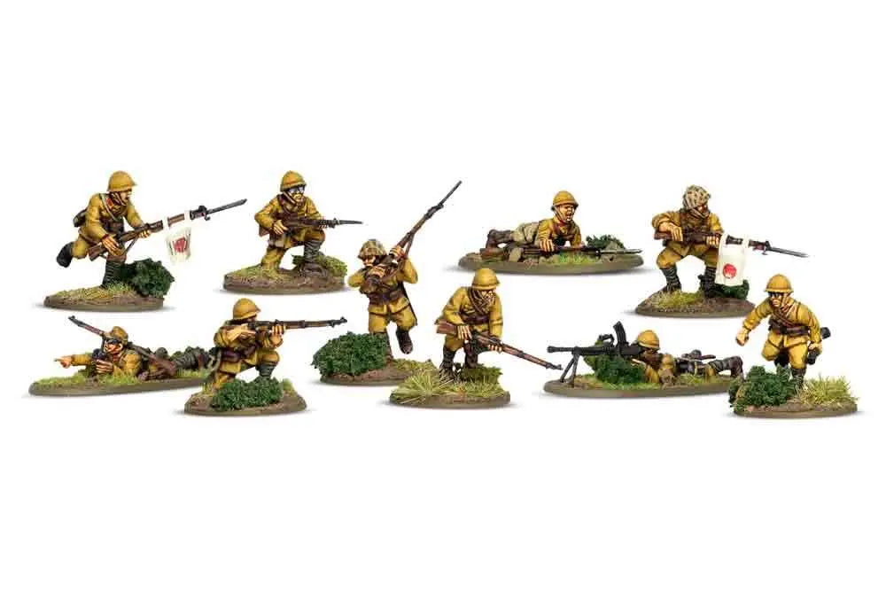 BOLT ACTION JAPANESE INFANTRY WARLORD GAMES