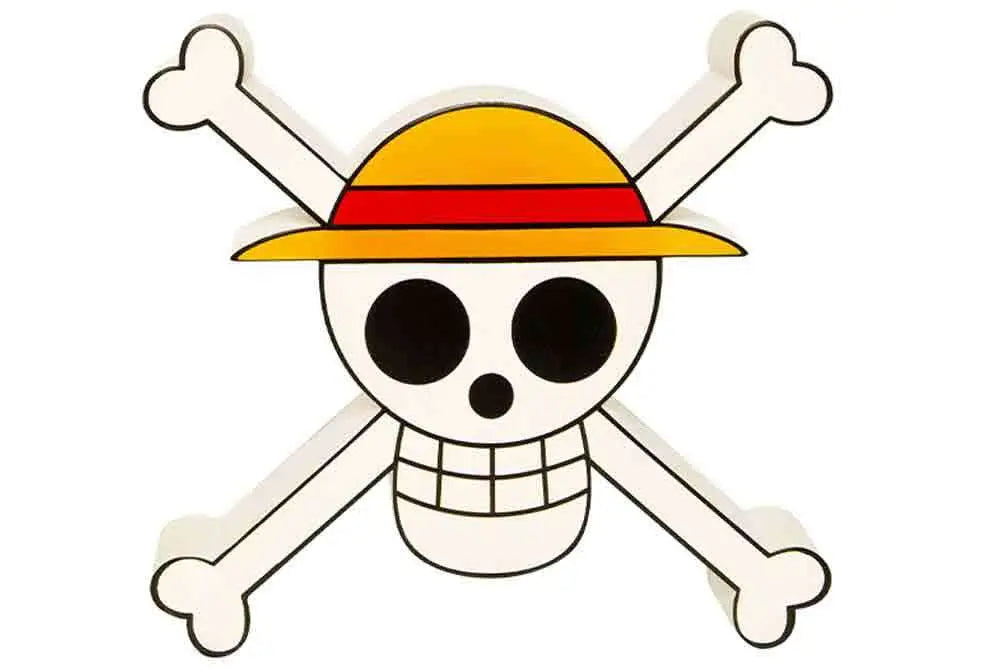 ONE PIECE STRAW HAT JOLLY ROGER LAMP Abystyle Studio