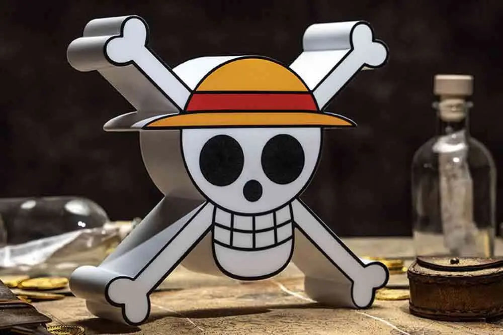 ONE PIECE STRAW HAT JOLLY ROGER LAMP Abystyle Studio