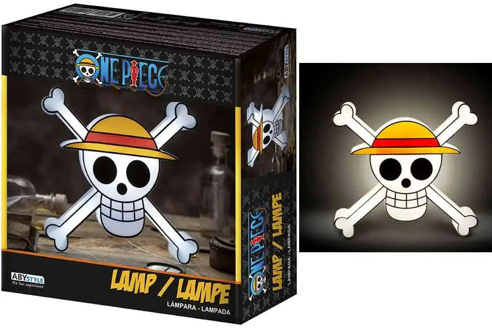 ONE PIECE STRAW HAT JOLLY ROGER LAMP Abystyle Studio