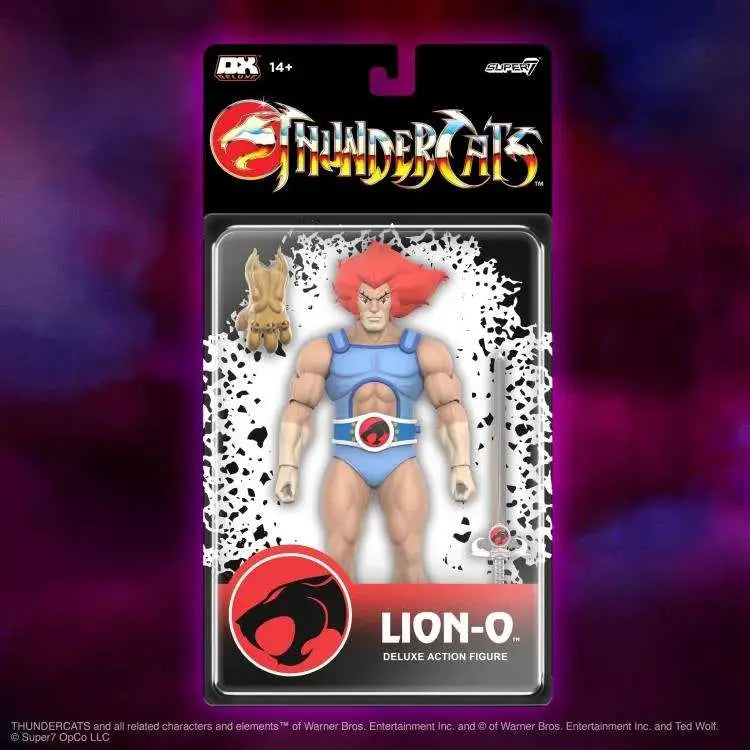 THUNDERCATS DELUXE WAVE 01 LION O ACTION FIGURE SUPER 7