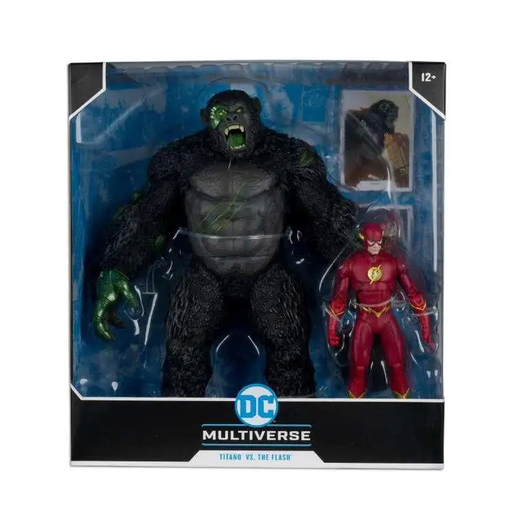 DC MULTIVERSE FLASH VS TITANO MEGAFIG 2PK McFARLANE TOYS 2025
